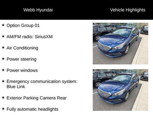 2017 Hyundai SONATA SE