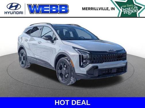 Wolf Gray 2026 Kia Sportage X-Line