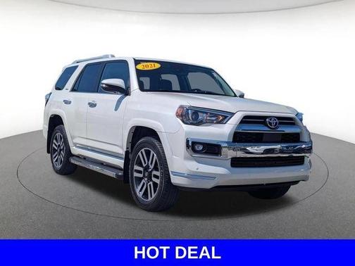 Blizzard Pearl 2021 Toyota 4Runner Limited