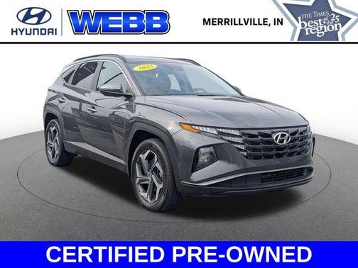 Amazon Gray 2023 Hyundai TUCSON Hybrid SEL Convenience