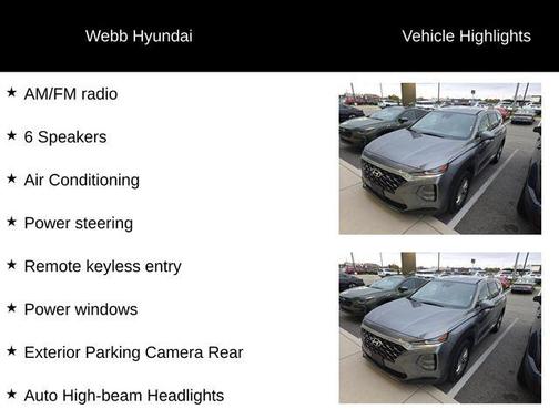 2020 Hyundai SANTA FE 2.4 SE