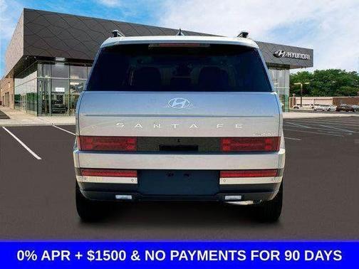 Shimmering Silver 2026 Hyundai SANTA FE HEV Limited