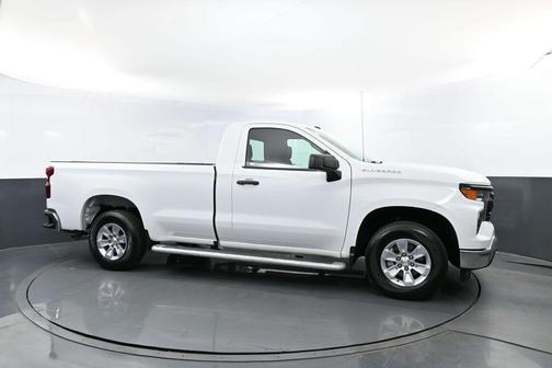 Summit White 2025 Chevrolet Silverado 1500 WT