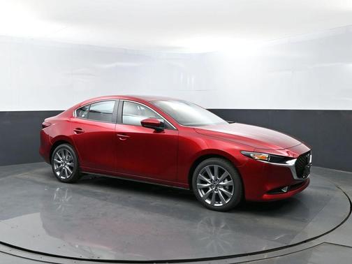Soul Red Crystal Metallic 2026 Mazda Mazda3 FWD w/Preferred Package