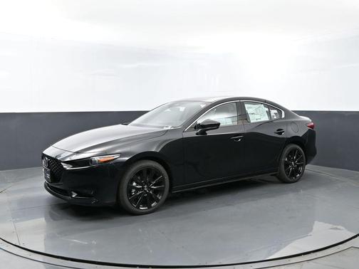 Jet Black Mica 2026 Mazda Mazda3 AWD w/Premium Package