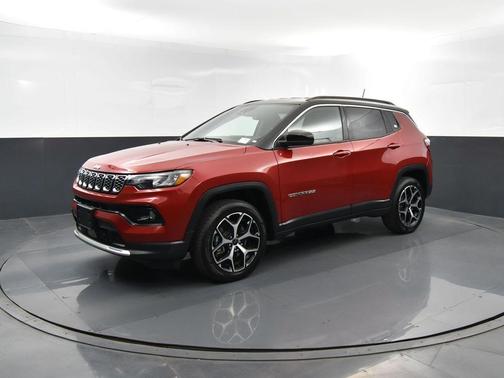 Red 2025 Jeep Compass Limited