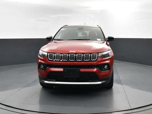 Red 2025 Jeep Compass Limited