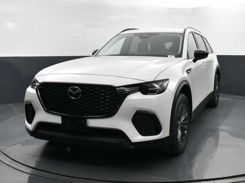 Rhodium White Premium 2026 Mazda CX-70 PHEV SCP