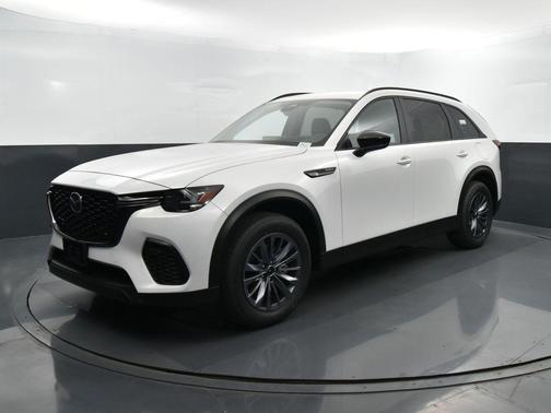 Rhodium White Premium 2026 Mazda CX-70 PHEV SCP