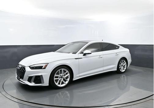 Glacier White Metallic 2023 Audi A5 45 S line quattro Premium