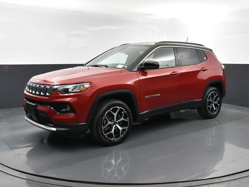 Red 2025 Jeep Compass Limited