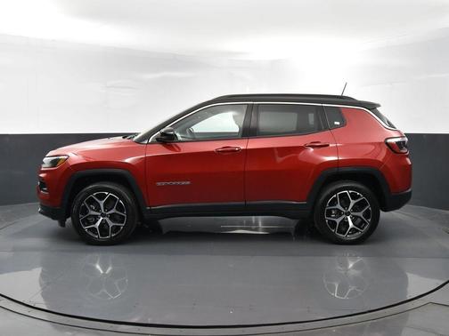 Red 2025 Jeep Compass Limited