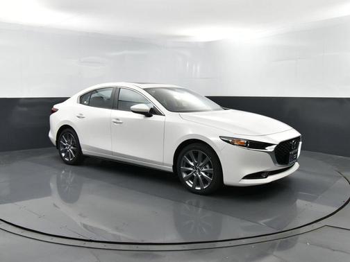 Snowflake White Pearl 2026 Mazda Mazda3 FWD w/Preferred Package