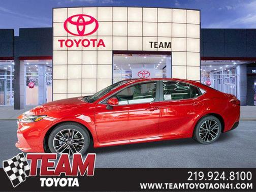 Supersonic Red 2026 Toyota Camry XLE