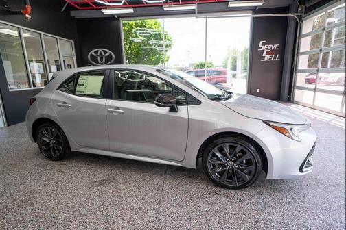 Classic Silver Metallic 2026 Toyota Corolla XSE