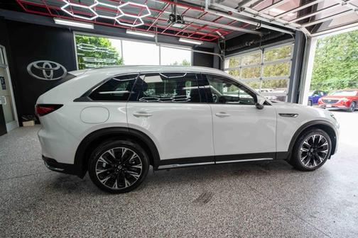 Rhodium White Premium 2024 Mazda CX-90 PHEV Premium