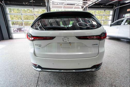 Rhodium White Premium 2024 Mazda CX-90 PHEV Premium
