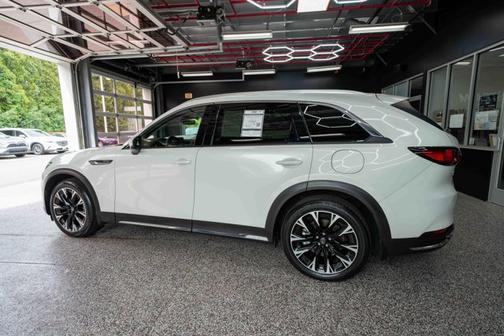 Rhodium White Premium 2024 Mazda CX-90 PHEV Premium