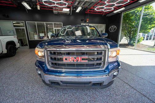 Stone Blue Metallic 2015 GMC Sierra 1500 SLE