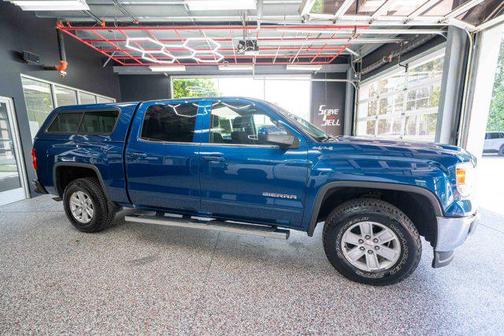 Stone Blue Metallic 2015 GMC Sierra 1500 SLE