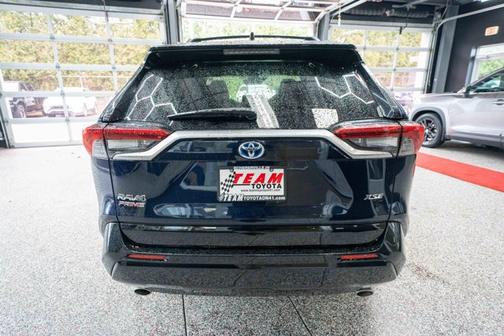 Blueprint/Midnight Black Metallic 2023 Toyota RAV4 Prime XSE