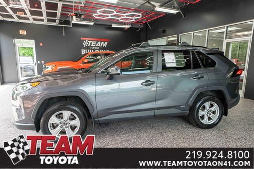 Magnetic Gray Metallic 2021 Toyota RAV4 Hybrid XLE