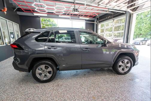 Magnetic Gray Metallic 2025 Toyota RAV4 Hybrid SE