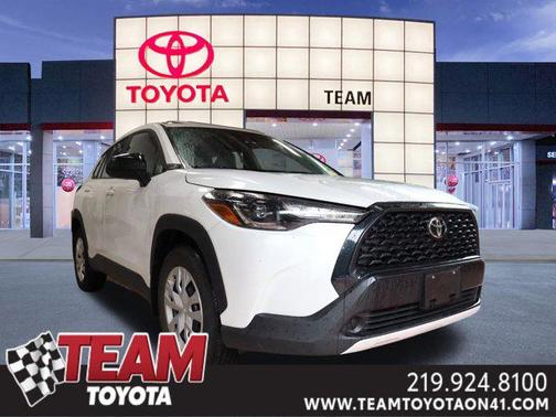Wind Chill Pearl 2022 Toyota Corolla Cross L