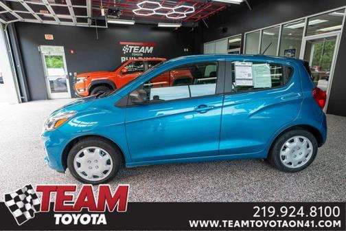 Caribbean Blue Metallic 2019 Chevrolet Spark LS