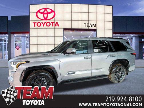 Celestial Silver Metallic 2026 Toyota Sequoia Platinum