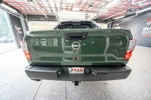 Tactical Green Metallic 2024 Nissan Titan SV