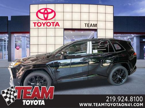 Midnight Black Metallic 2026 Toyota RAV4 SE