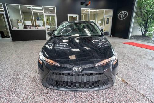 Black Sand Pearl 2021 Toyota Corolla LE