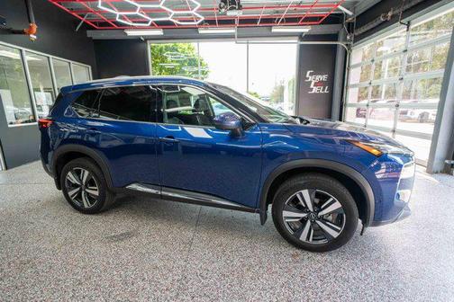Caspian Blue Metallic 2023 Nissan Rogue SL