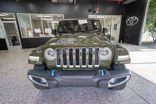 Sarge Green Clearcoat 2023 Jeep Wrangler 4xe Sahara