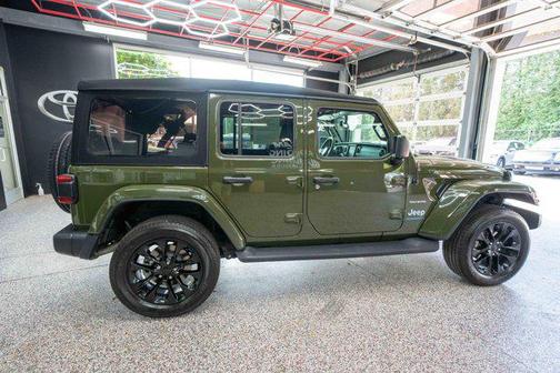 Sarge Green Clearcoat 2023 Jeep Wrangler 4xe Sahara