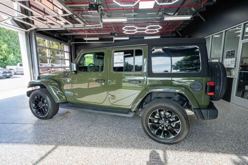 Sarge Green Clearcoat 2023 Jeep Wrangler 4xe Sahara