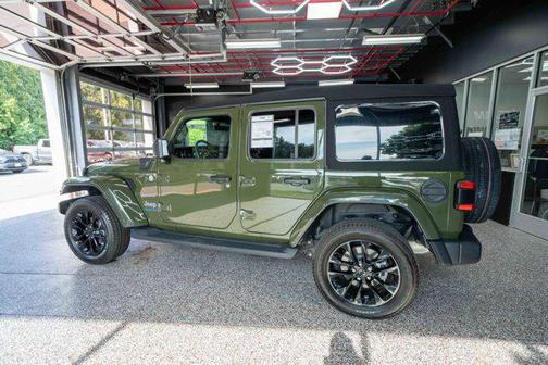 Sarge Green Clearcoat 2023 Jeep Wrangler 4xe Sahara