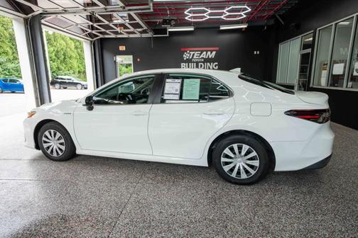 Super White 2021 Toyota Camry LE
