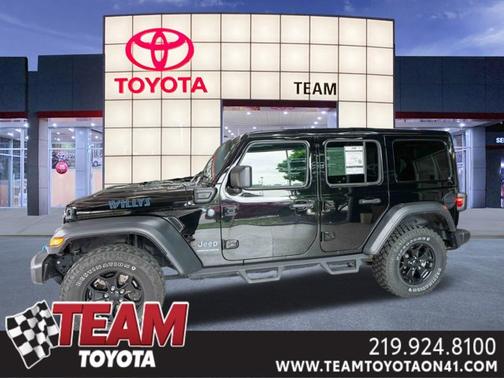 Black Clearcoat 2023 Jeep Wrangler 4xe Base