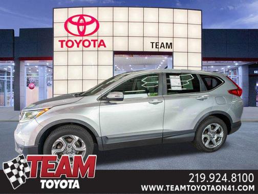 Gray 2017 Honda CR-V EX