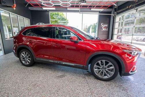 Soul Red Crystal Metallic 2021 Mazda CX-9 Grand Touring