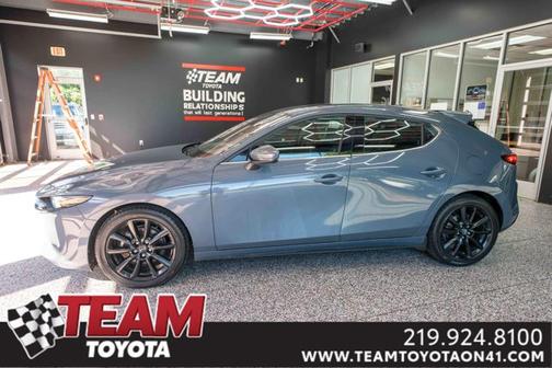 Polymetal Gray Metallic 2021 Mazda Mazda3 AWD w/Premium Package