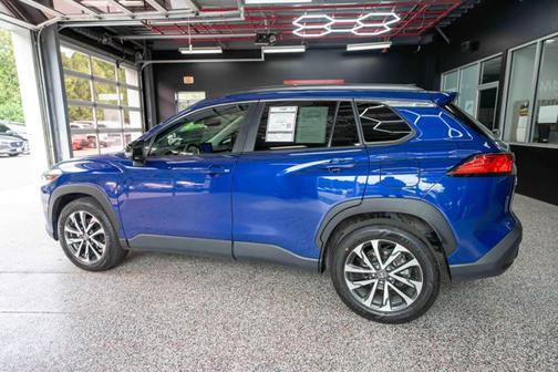 Blue Crush Metallic 2025 Toyota Corolla Cross XLE
