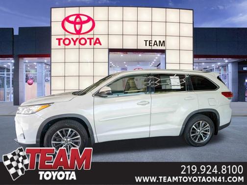 Blizzard Pearl 2018 Toyota Highlander XLE