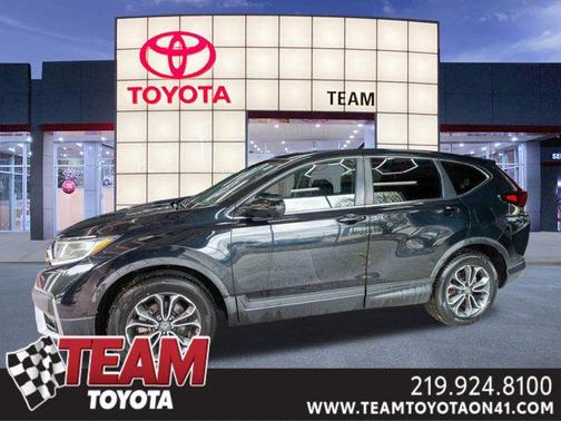 Crystal Black Pearl 2021 Honda CR-V AWD EX