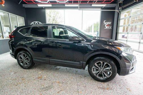 Crystal Black Pearl 2021 Honda CR-V AWD EX