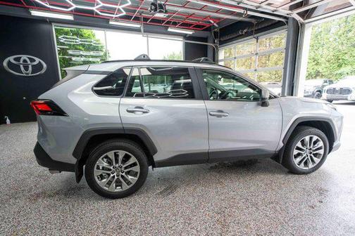 Silver Sky Metallic 2025 Toyota RAV4 XLE Premium