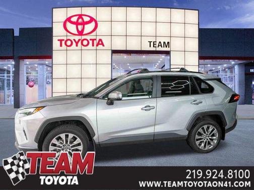 Silver Sky Metallic 2025 Toyota RAV4 XLE Premium