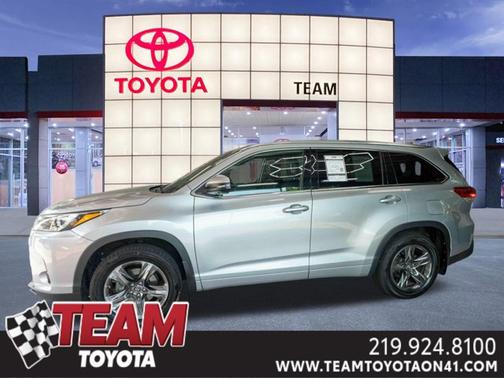 Celestial Silver Metallic 2018 Toyota Highlander Limited Platinum